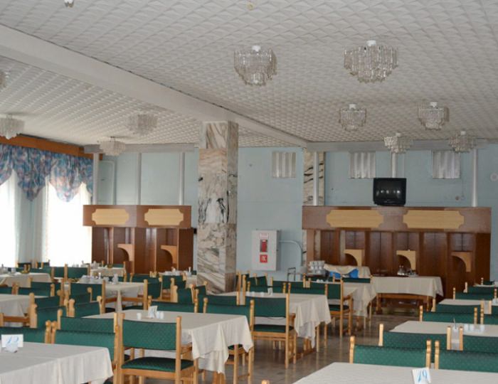Столовая - Санаторий «Волна»